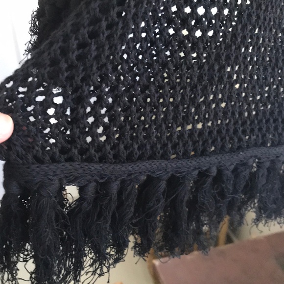 ViCOLO Made in Italy black cotton knit sweater - Picture 3 of 4